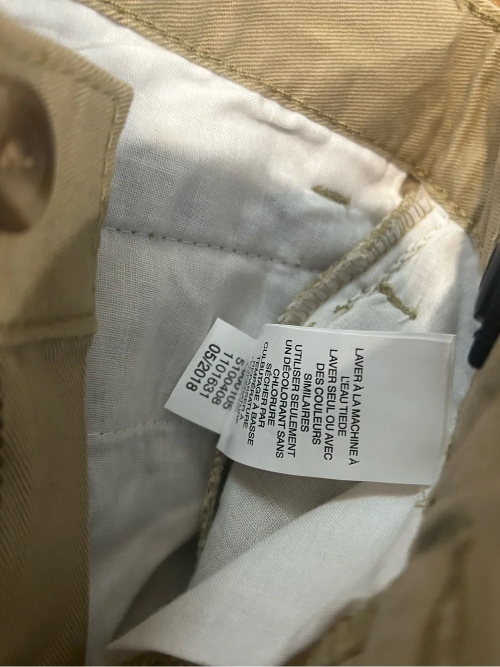 NEW! Lot Of 2 Boys The Children’s Place Khaki Uniform Pants Size 5 Slim
